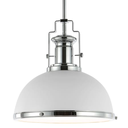 A large image of the JONATHAN Y Lighting JYL9536 Chrome / White