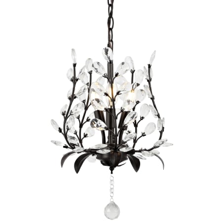 A large image of the JONATHAN Y Lighting JYL9551 Oil Rubbed Bronze / Clear