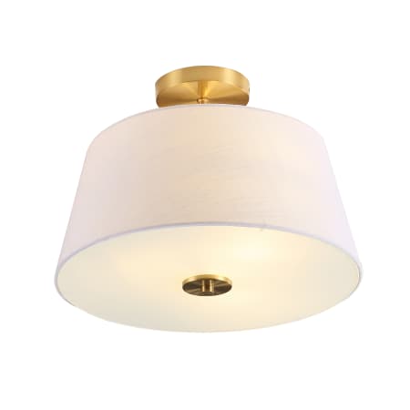 A large image of the JONATHAN Y Lighting JYL9922 Brass Gold