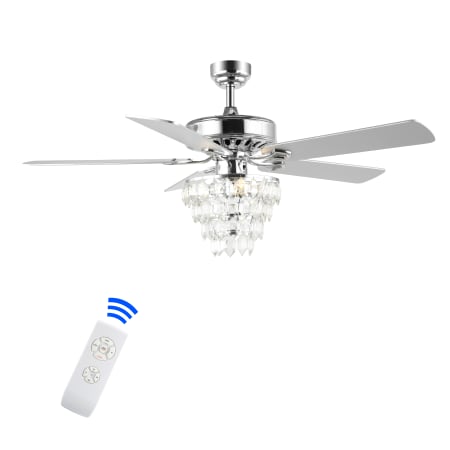 A large image of the JONATHAN Y Lighting Mindy 52 LED Alternate Image