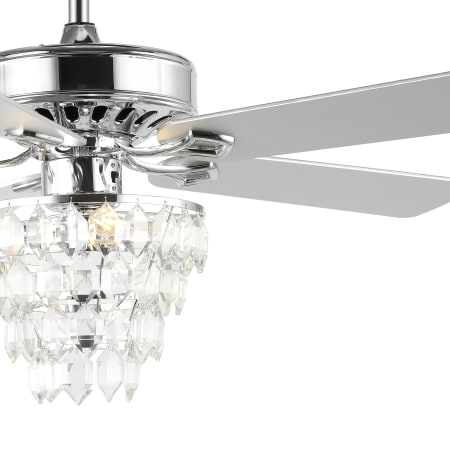 A large image of the JONATHAN Y Lighting Mindy 52 LED Alternate Image