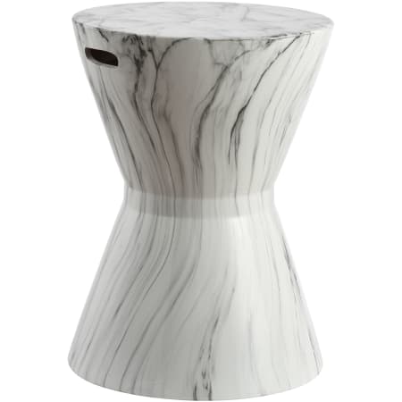 A large image of the JONATHAN Y Lighting TBL1020 White Marble