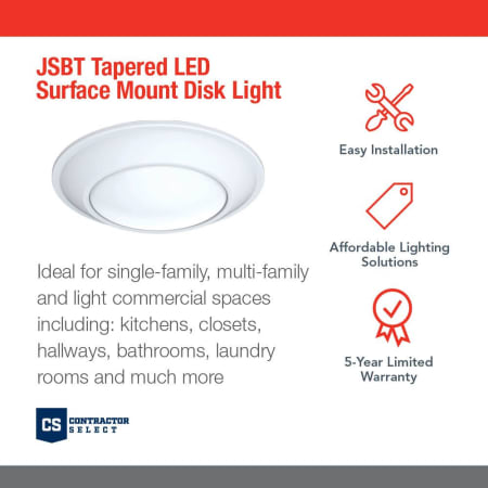 A large image of the Juno Lighting JSBT 4IN 30K 90CRI WL CP6 M2 Alternate Image