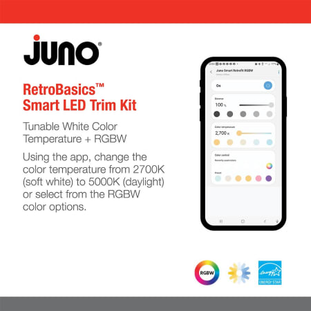 A large image of the Juno Lighting RB4AC RGBW M6 Alternate Image