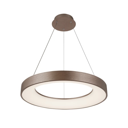 A large image of the Justice Design Group ACR-4061-OPAL Light Bronze