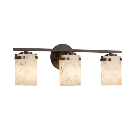 A large image of the Justice Design Group ALR-8453-10-LED3-2100 Dark Bronze