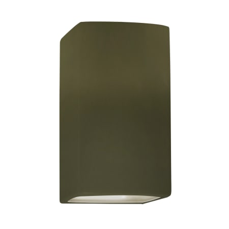 A large image of the Justice Design Group CER-0910 Matte Green