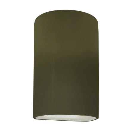 A large image of the Justice Design Group CER-0940 Matte Green