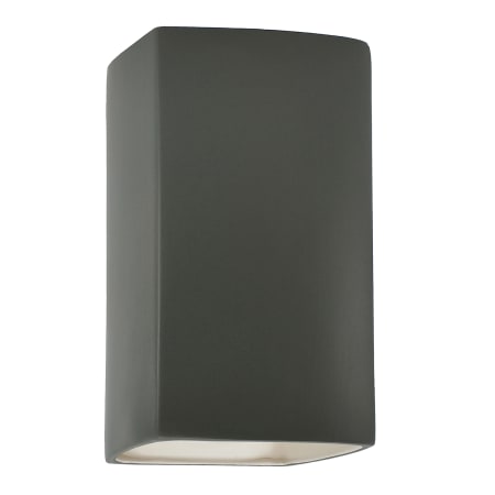 A large image of the Justice Design Group CER-0950-LED1-1000 Pewter Green