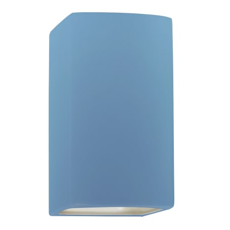 A large image of the Justice Design Group CER-0950W-LED1-1000 Sky Blue