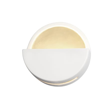 A large image of the Justice Design Group CER-5615 Matte White / Champagne Gold