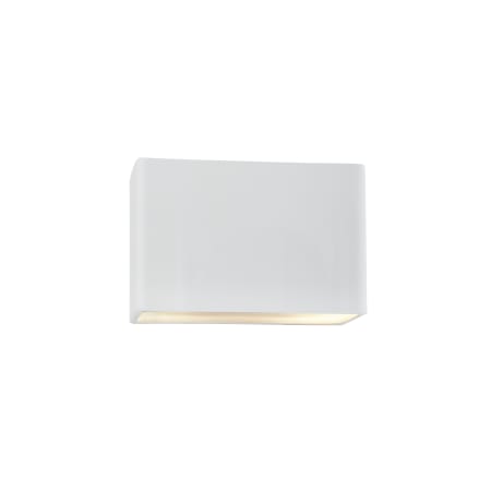 A large image of the Justice Design Group CER-5645 Gloss White Two-Tone