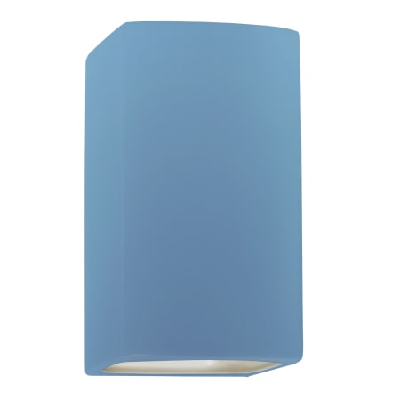 A large image of the Justice Design Group CER-5950W-LED1-1000 Sky Blue