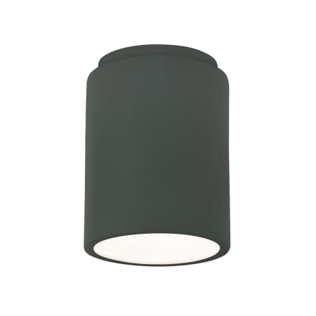 A large image of the Justice Design Group CER-6100W-LED1-1000 Pewter Green