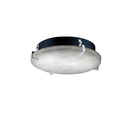 A large image of the Justice Design Group CLD-5547-LED-3000 Polished Chrome