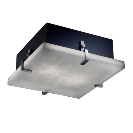 A large image of the Justice Design Group CLD-5555-LED-2000 Brushed Nickel