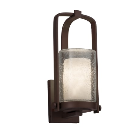 A large image of the Justice Design Group CLD-7581W-10-LED1-700 Dark Bronze