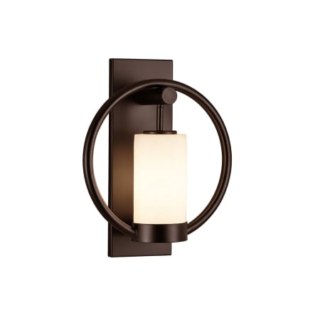 A large image of the Justice Design Group CLD-7732W Dark Bronze