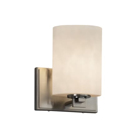 A large image of the Justice Design Group CLD-8441-10-LED1-700 Brushed Nickel