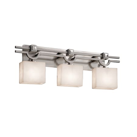 A large image of the Justice Design Group CLD-8503-55-LED3-2100 Brushed Nickel