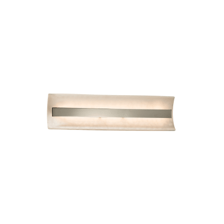 A large image of the Justice Design Group CLD-8621 Brushed Nickel