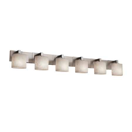 A large image of the Justice Design Group CLD-8926-30 Brushed Nickel