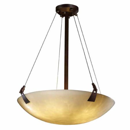 A large image of the Justice Design Group CLD-9642-35 Dark Bronze