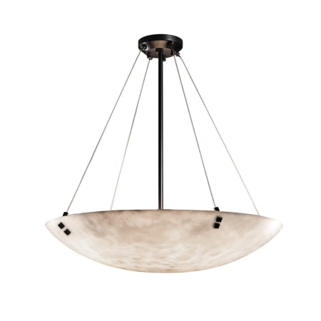 A large image of the Justice Design Group CLD-9664-35-F2-LED6-6000 Dark Bronze