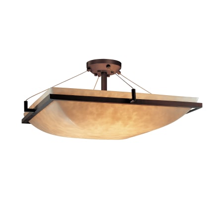 A large image of the Justice Design Group CLD-9782-25-LED-5000 Dark Bronze