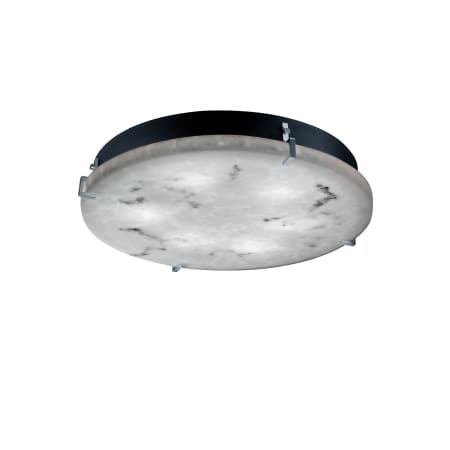 A large image of the Justice Design Group FAL-5547-LED-3000 Brushed Nickel