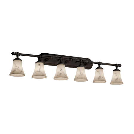 A large image of the Justice Design Group FAL-8526-20 Dark Bronze