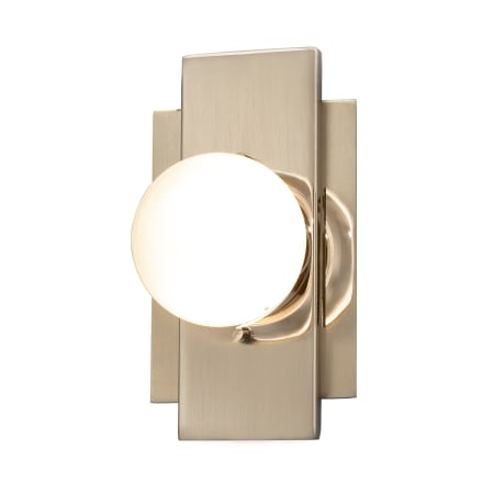 A large image of the Justice Design Group FSN-4041-CLOP Brushed Brass