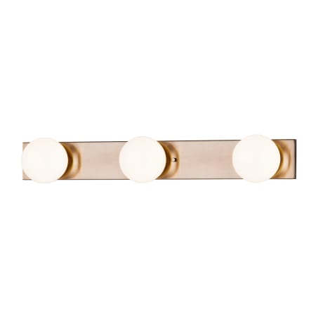 A large image of the Justice Design Group FSN-4043-CLOP Brushed Brass