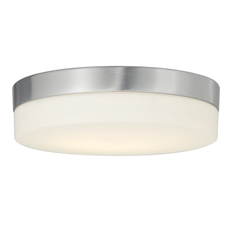 A large image of the Justice Design Group FSN-4133-OPAL Brushed Nickel