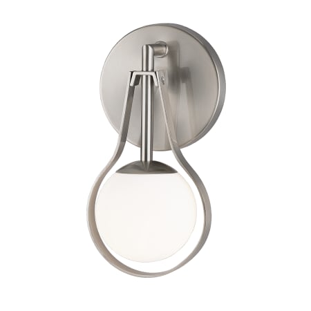 A large image of the Justice Design Group FSN-4231-OPAL Brushed Nickel