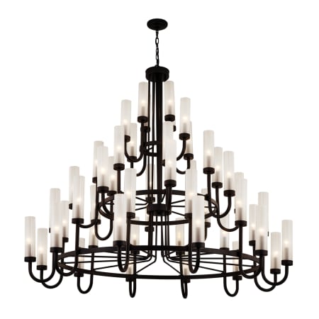 A large image of the Justice Design Group FSN-4346-CLFR Dark Bronze