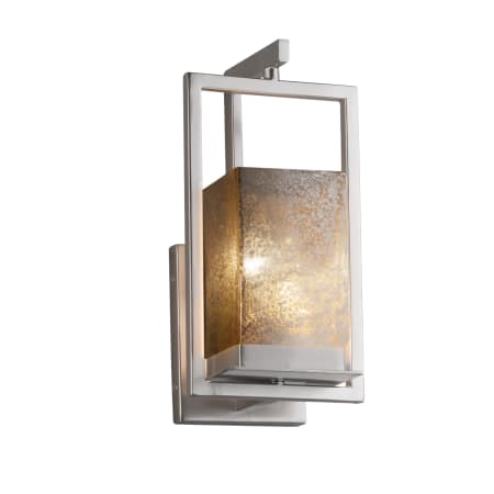 A large image of the Justice Design Group FSN-7511W-MROR Brushed Nickel