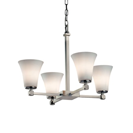 A large image of the Justice Design Group FSN-8420-20-OPAL Brushed Nickel