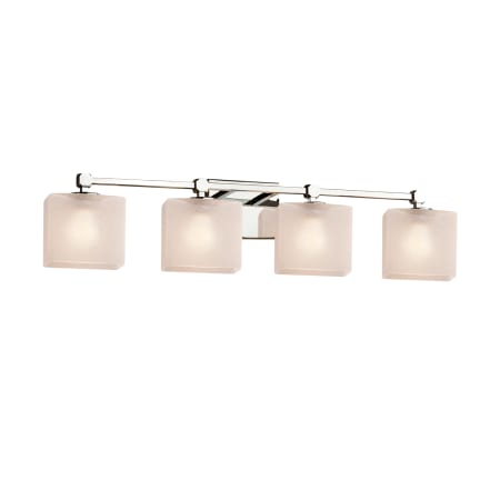 A large image of the Justice Design Group FSN-8424-55-FRCR Polished Chrome
