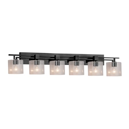 A large image of the Justice Design Group FSN-8706-30-SEED Matte Black