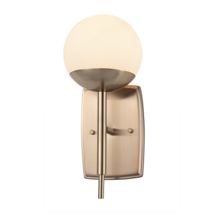 A large image of the Justice Design Group FSN-8961-OPAL Brushed Brass
