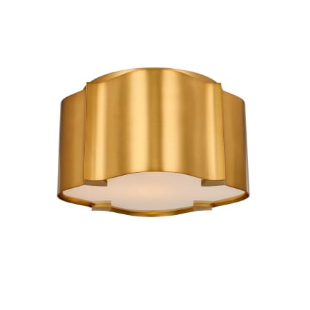 A large image of the Kalco 516341 Winter Brass