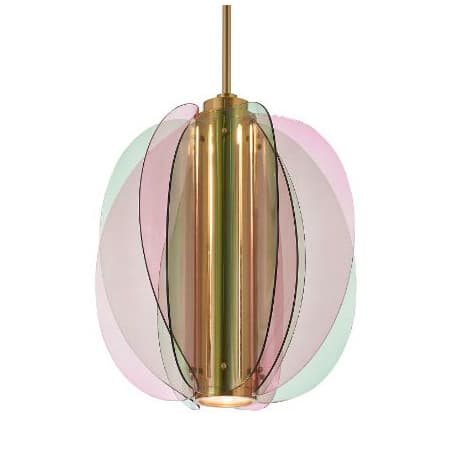 A large image of the Kalco 521055 Winter Brass