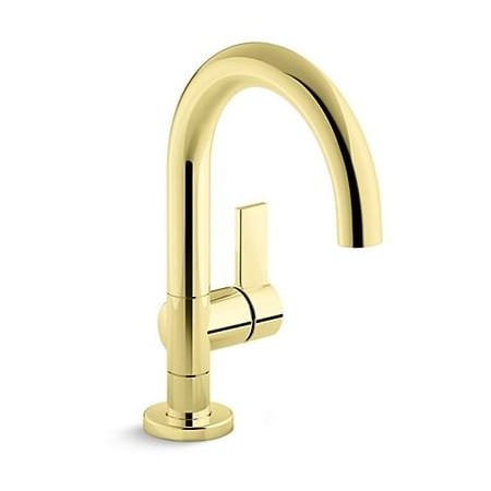 A large image of the Kallista P24409-00 Unlacquered Brass