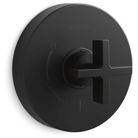 A large image of the Kallista P24415-CR Matte Black