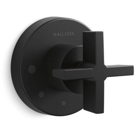 A large image of the Kallista P24423-CR Matte Black