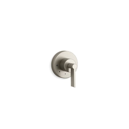 A large image of the Kallista P24423-LV Brushed Nickel (PVD)