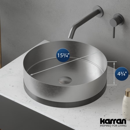 A large image of the Karran USA CCV300 Alternate Image