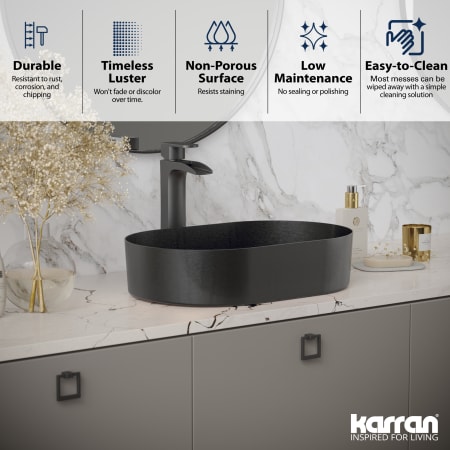 A large image of the Karran USA CCV400 Alternate Image