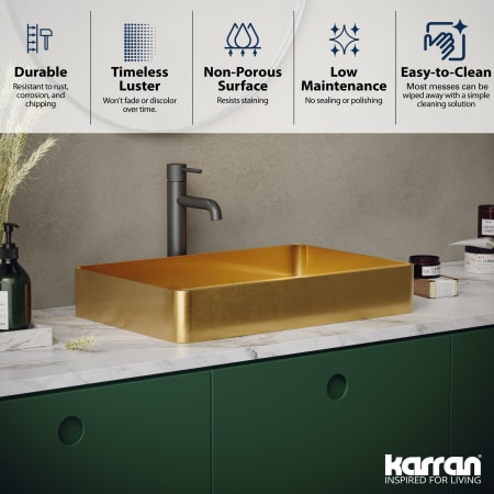 A large image of the Karran USA CCV600 Alternate Image